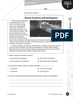 ESS - 12 Predicting Volcanic Eruptions and Earthquakes