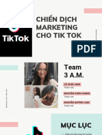 (Mareting Arena 2021) Chiến Dịch Marketing Cho TikTok