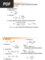 Design of Doubly Reinf and - T-Beams