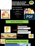 Lacteos Queso Emmental