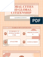 Global Cities and Citizenships