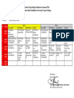 Kamis - Jadwal Ujian Skripsi 14 - 15 Juli 2021