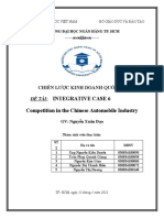 Integrative Case 6 Competition in The Chinese Automobile Industry