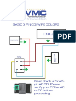 Basic CDI Wire Color Chart