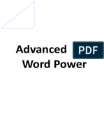 Advanced Word Power