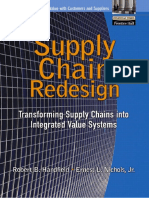Robert B Handfield. Supply Chain Redesign Transforming Supply Chains i