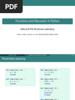 2020 Day6 Functions Recursion Python