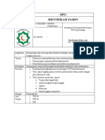 Sop Identifikasi Pasien