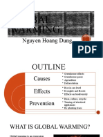 Global Warming: Nguyen Hoang Dung