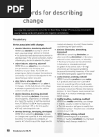 12 Words For Describing Change: Vocabulary