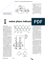 Mains Phase Indicator (Draaistroomindicator)