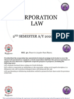 Corporation Law Lecture 5