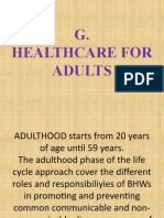 BHW Training Adult Care