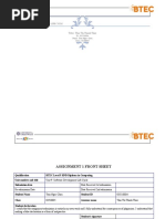 Unit 1 - Assignment Brief GCS0806