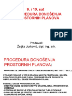 9 10 Sat Procedura Donosenja Prostornih Planova