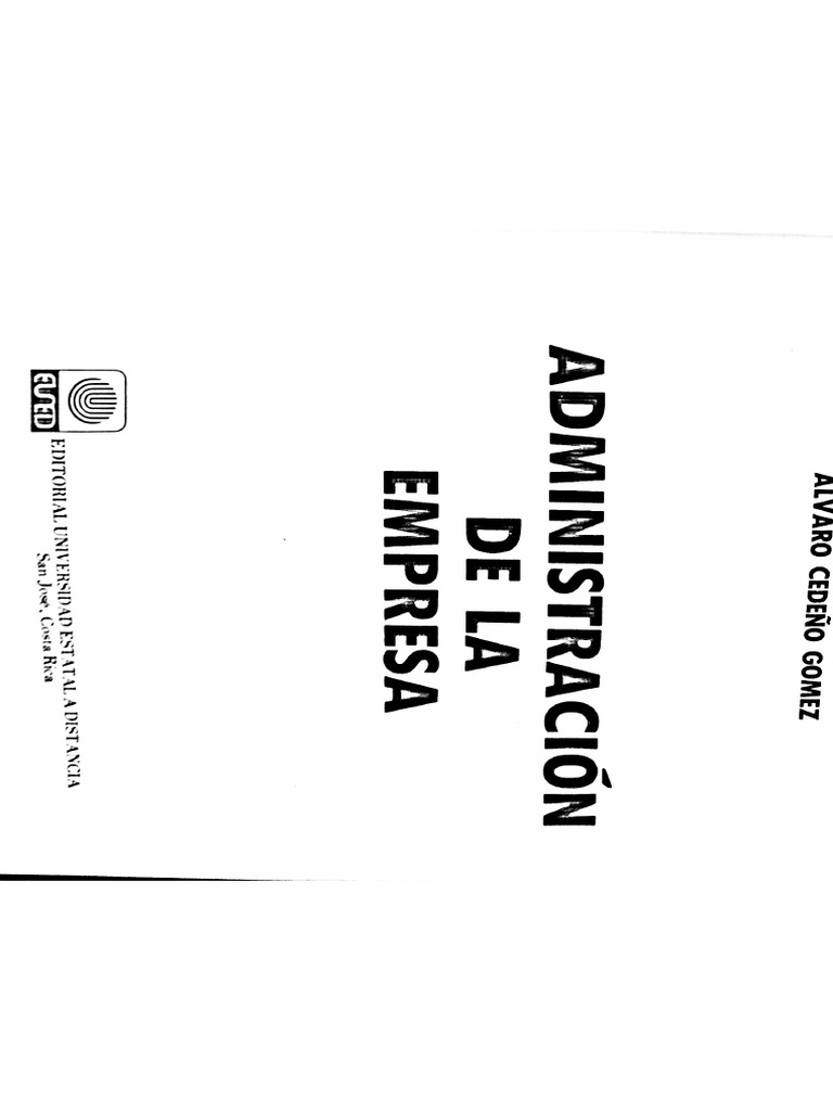 Cedeño I La Empresa Como Unidad de Analisis Cedeño | PDF