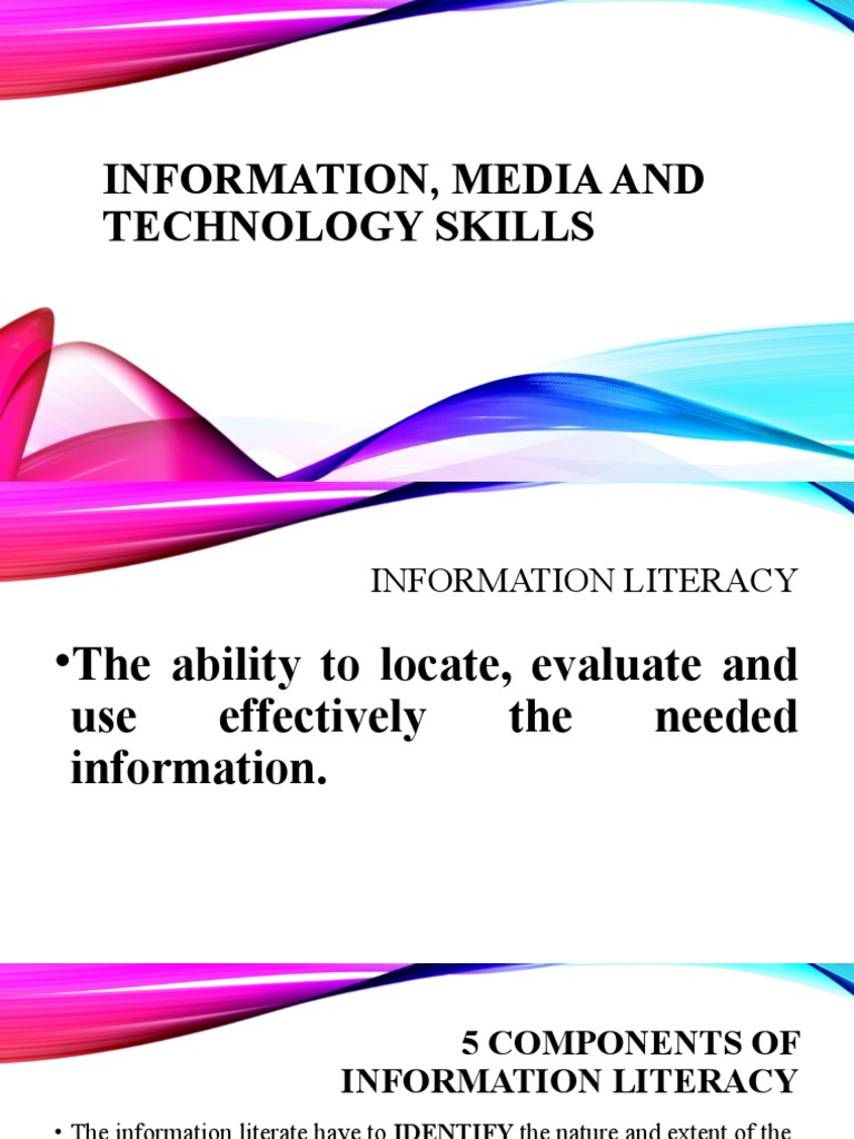 What Is Information Media And Technology Skills All About