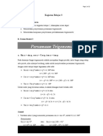 Persamaan Trigonometri