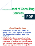 Procurement of Consulting Service-Staff College