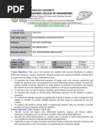 20MA210 Syllabus & Other Details