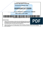 MO0559IW202107120209: Social Security System Transaction Number Slip