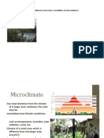 8.vegetation, Landforms and Water As Modifiers of Microclimate