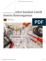 Simbol Simbol Instalasi Listrik Beserta Keterangannya