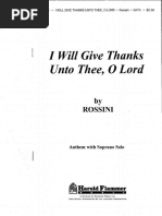 I Will Give Thanks Unto Thee Sheet Music Kongashare.com m