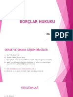 Borclar Hukuku PDF