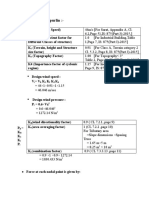 Wind Load Calculation +combination