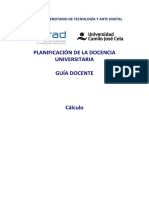 Guía Docente Cálculo INSO 2020-2021