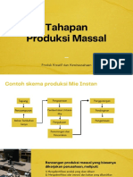 XII SMK - Tahapan Produksi Massal