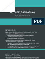 Aktivitas Dan Latihan - Fundamental of Nursing