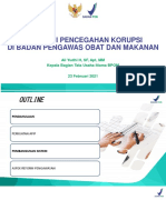 SESI III - Strategi Pencegahan Korupsi BPOM