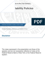 EISENBACH Financial Stability Policies