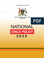 Final Uganda National Child Policy October 2020 Lores