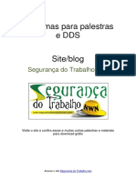 20 Temas Para Dds - Segurança Do Trabalho Nwn