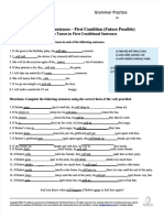 PDF Conditional Handouts P1amp3 Esl Library DD