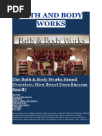 The Bath and Body Work Retail Assignment