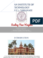 Indian Institute of Technology (B.H.U.), VARANASI: Scaling New Heights