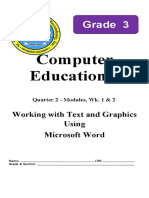 Computer Education 3: Grade 3
