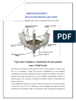 Processo Básico de Construção de Piscina de Vinil