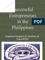 Successful Entrepreneurs in The Philippines