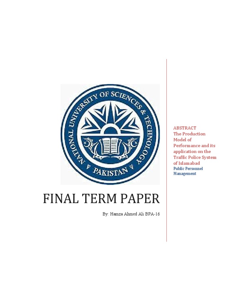 public-personnel-administration-pdf-policy-traffic-collision
