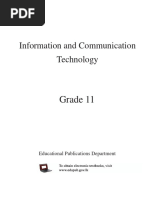 Information and Communication Technology: Grade 11