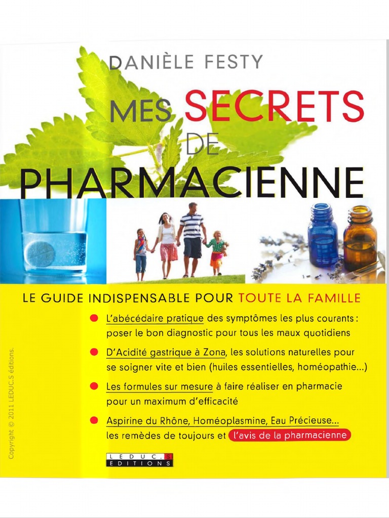 Mes Secrets De Pharmacienne Daniele Festy Pdf