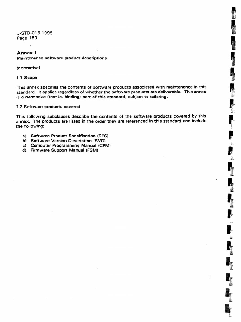 Annex I Explanation | PDF