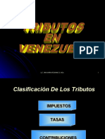 clasificacion de los tributos en venezuela