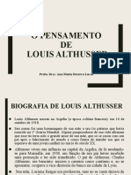 O Pensamento de Louis Althusser