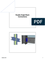 Double Angle Beam Connection